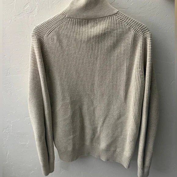 J. Crew Factory Men's Quarter Zip Sweater - Picture 4 of 5